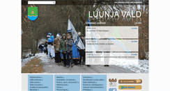 Desktop Screenshot of luunja.ee
