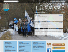 Tablet Screenshot of luunja.ee